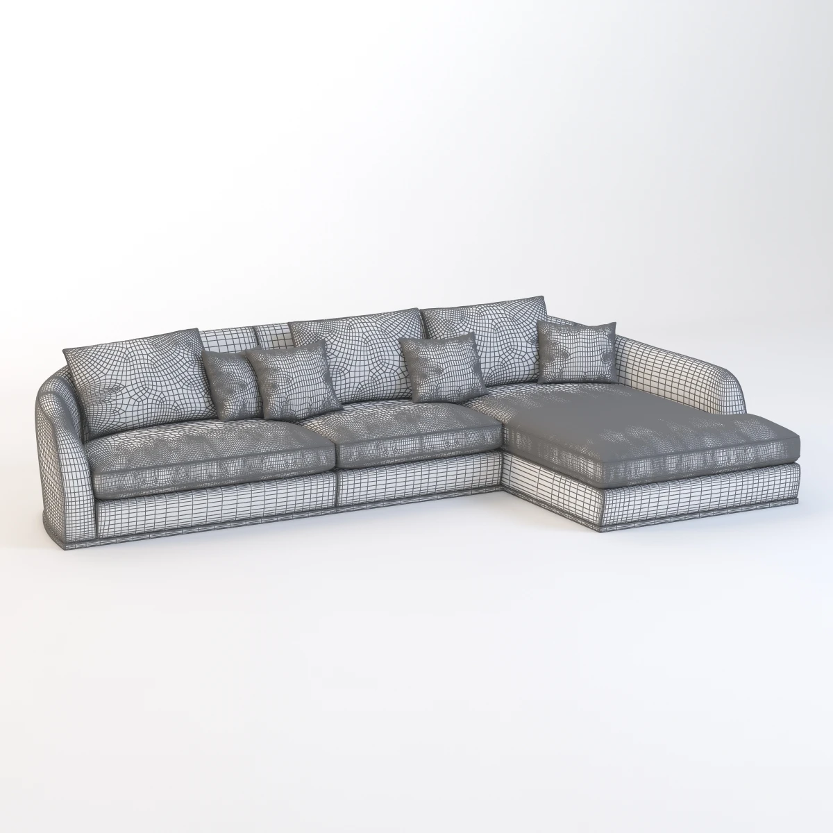 Flexform Sofa Collection 01 3D Model_08